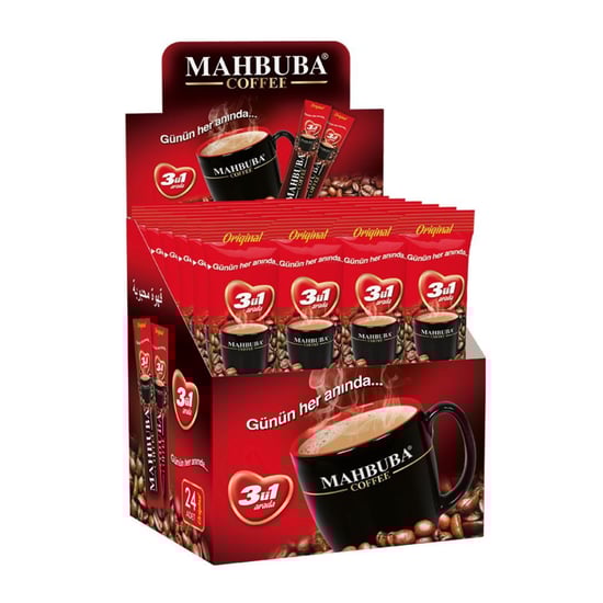 Mahbuba 3ü1 Arada Hazır Kahve 24x18gr