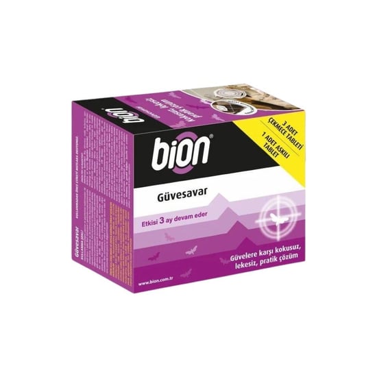 Filit Bion Güvesavar  Böcek Kovucu 3 Adet Çekmece Tableti 1 Adet Askılı Tablet Kokusu