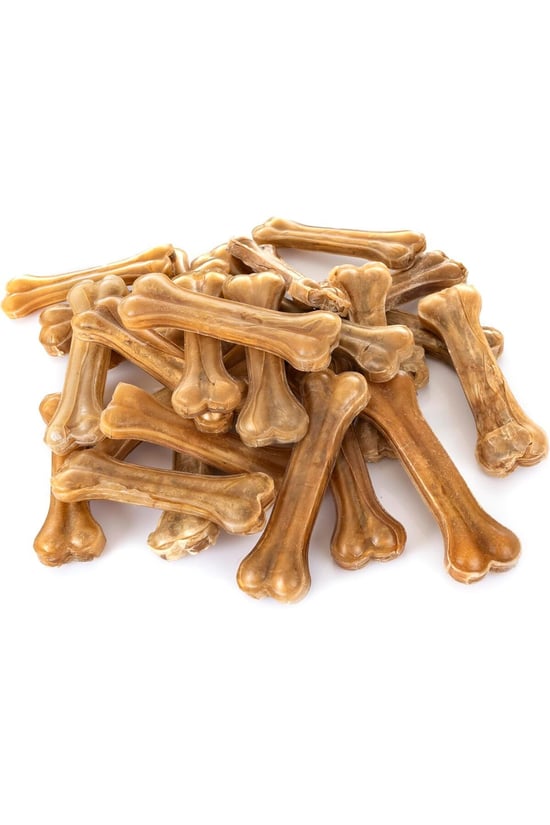 Eva & Walle Doğal Köpek Kemiği 24’lü Set 7cm | Küçük Irklar Için Diş Temizleme Kemiği | Ekonomik Paket