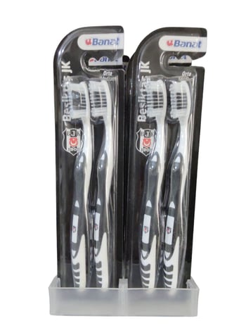 BANAT BEŞİKTAŞ TARAFTAR 2.Lİ DİŞ FIRÇASI