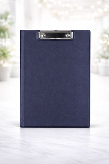 İMMA SEKRETER BLOK KAPAKLI PVC.A4 SİYAH