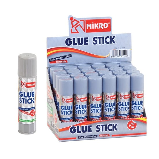 Mikro 9 gr 24'lü Paket Glue Stick Yapıştırıcı