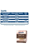 Dynavit Mag Focus 15 Çiğneme Tableti- Magnezyum Malat, Magnezyum Sitrat, Fosfotidilserin, Taurin