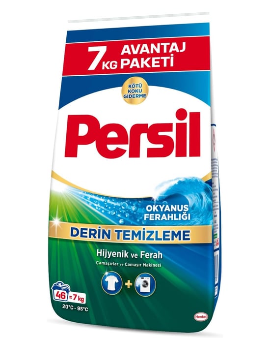 Persil Toz Deterjan Okyanus Ferahlığı 7 kg (46 Yıkama)