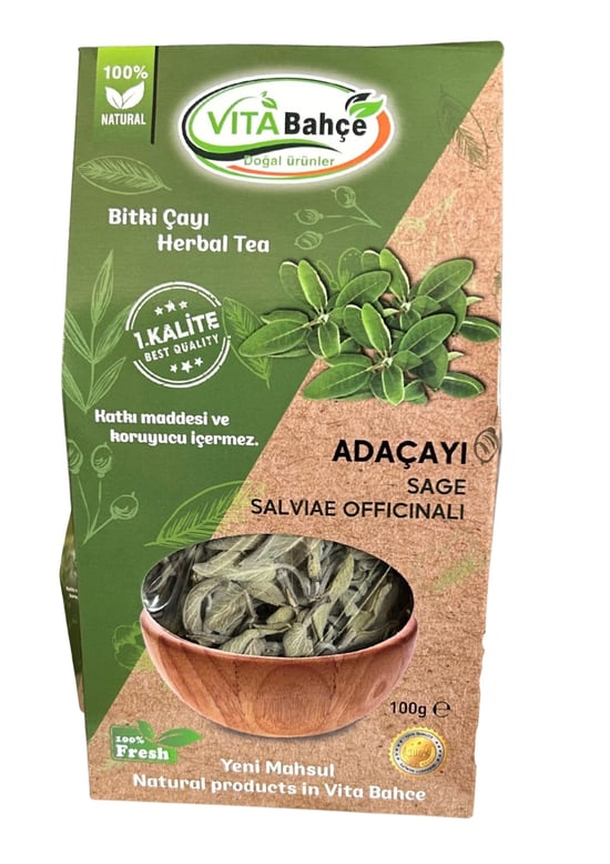 Vita Bahçe Adaçayı Kurusu Bitki Çayı ( 100 Gr )