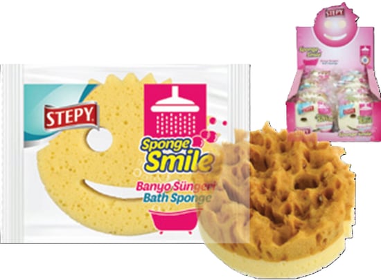 Stepy Smile Banyo Süngeri