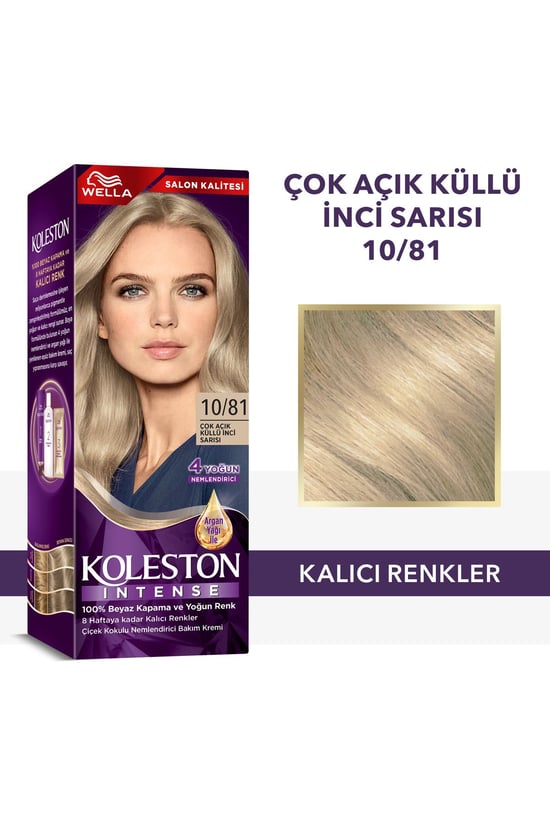 Koleston İntense 10/81 Ultra Açık Küllü Sarı Saç Boyası