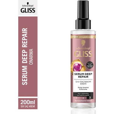Gliss Sıvı Saç Kremi Serum Deep R. 200ml