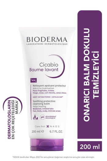 Bioderma Cicabio Baume lavant Onarıcı Temizleme Balmı 200 ml