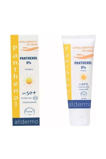 Alldermo Güneş Koruyucu Yüz Kremi  SPF50 75ml