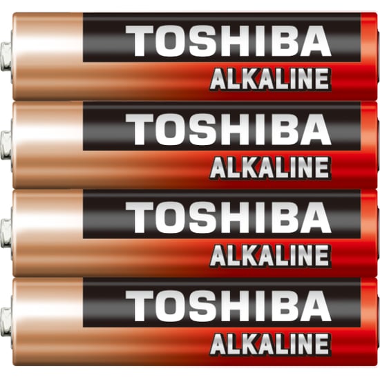 Toshiba Alkali̇n İnce 4'lü *15