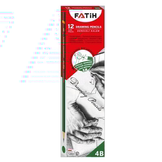 Fatih Dereceli Kalem 4B 12'li