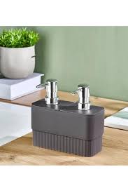 Bastonlu 20019 Çiftli Sıvı Sabunluk