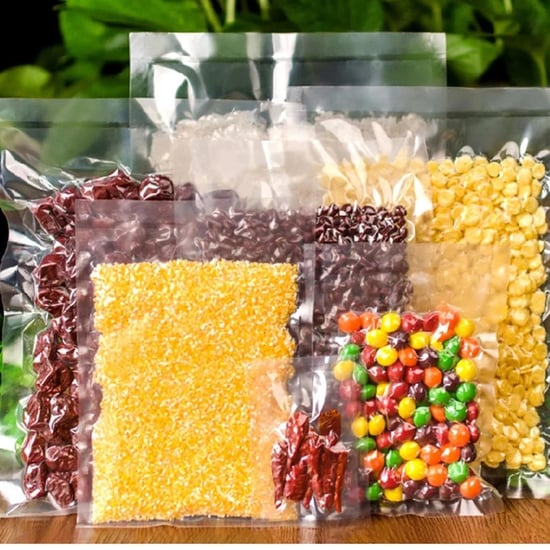 Private 5 KG 80 Micron Sadece Endüstriye Tip  Düz Gıda Vakum Poşeti 30X50 CM