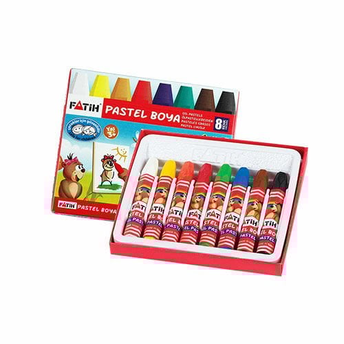 Fatıh 8 Renk Pastel Boya