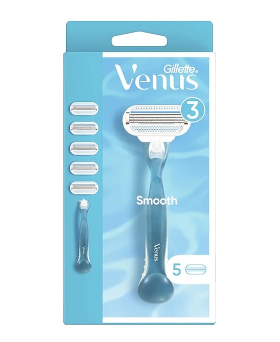 Gillette Venüs Smooth Tıraş Makinesi + 5 Yedek Bıçak