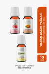 Yılbaşı Bakım Yağı Seti/Yılbaşı Hediyesi (Tatlı Portakal-Greyfurt-Limonotu 10 ml)