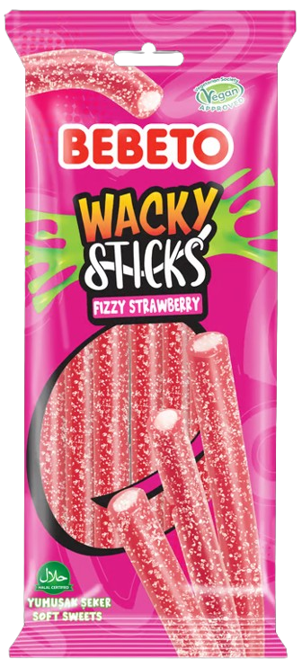 Bebeto W. Sticks Çilek&Vanilya 75 Gr Licorice