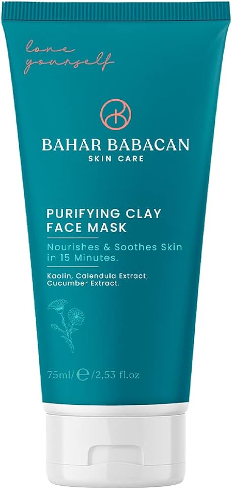 Bahar Babacan Kaolin Kili&Calendula Özlü Arındırıcı Siyah Nokta Karşıtı Kil Maske 75Ml