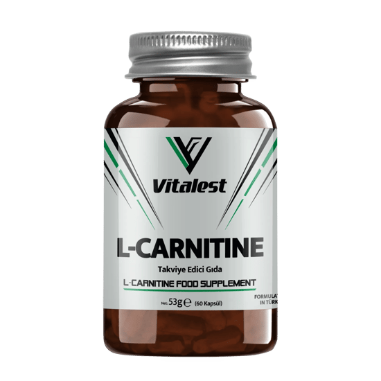 Vitalest L-Carnitine 60 Kapsül