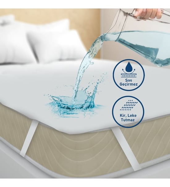 Fibril Matdress Tek Kişilik Yatak Koruyucu Alez 100*200