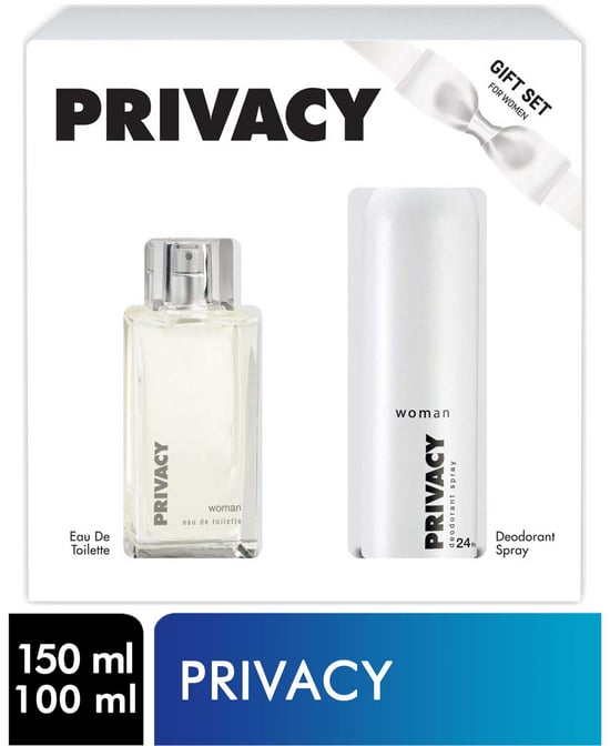 Privacy Kadın Parfüm Edt 100 ml + Kadın Deodorant 150 ml Women