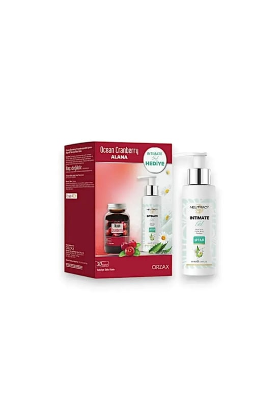Ocean Cranberry Turna Yemişi Ekstresi 30 Kapsül + Neutracy Intim Jel Hediye