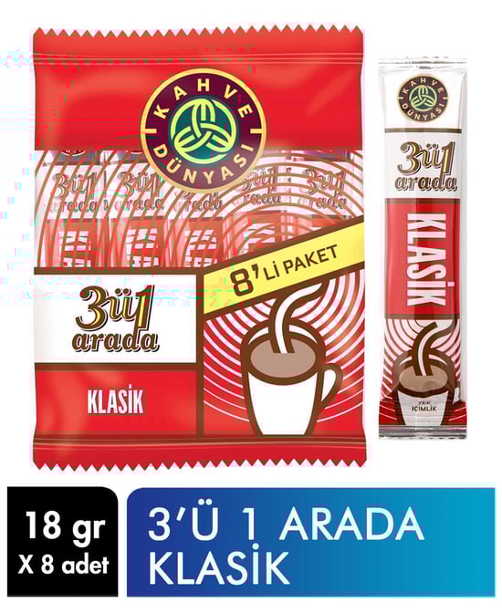 kahve dünyası, 3ü1 1 arada kahve, şekerli kahve, hazır kahve, toz kahve, tek seferlik kahve, kahve dünyası fiyatları, kahve fiyatları, toptan kahve satın al, kahve çeşitleri, kahve nasıl demlenir, kahve çekirdekleri, tek içimlik kahve, çözünebilir kahve, kahve dünyası 3ü 1 arada 8li paket