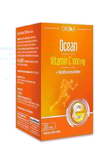 Ocean Vitamin C 1000 mg 30 Tablet