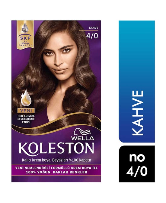 Koleston Saç Boyası no 4/0 Kahve