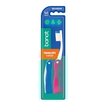 Banat 2'li Ekonomik Seyahat Diş Fırçası Seti