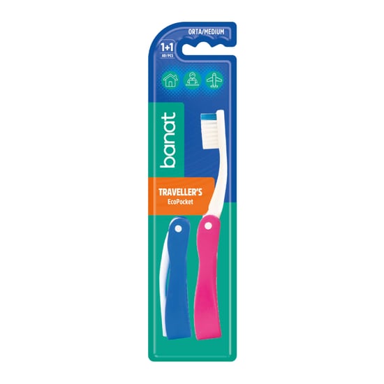 Banat 2'li Ekonomik Seyahat Diş Fırçası Seti