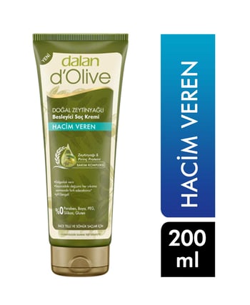 Dalan D'olive Saç Kremi 200 ml Hacim Veren