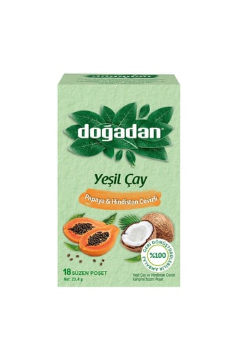 Doğadan 18 Adet Papaya ve Hindistan Cevizi