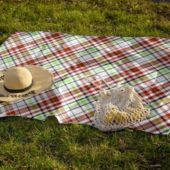 Fibril Outdress Piknik Örtüsü Kırmızı 150*150