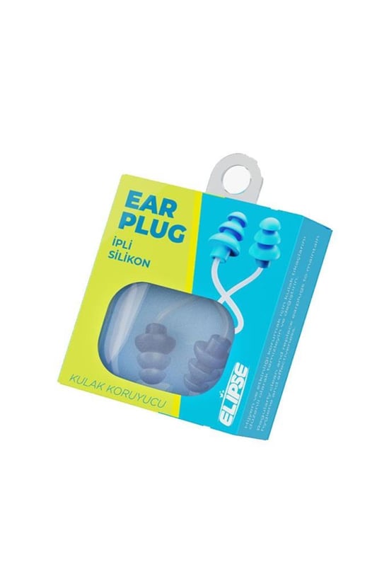 Elipse Kulak Tıkacı İpli Silikon 2Li