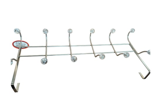 Makropa 12 Kançalı Krom Kapı Askısı-Panel Kapı Arkası Askısı