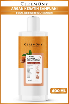 Ceremony Şampuan 400 Ml Argan Keratin