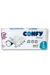 Confy Premium 1 Numara Bebek Bezi Yenidoğan 2 - 5 Kg 44 Adet