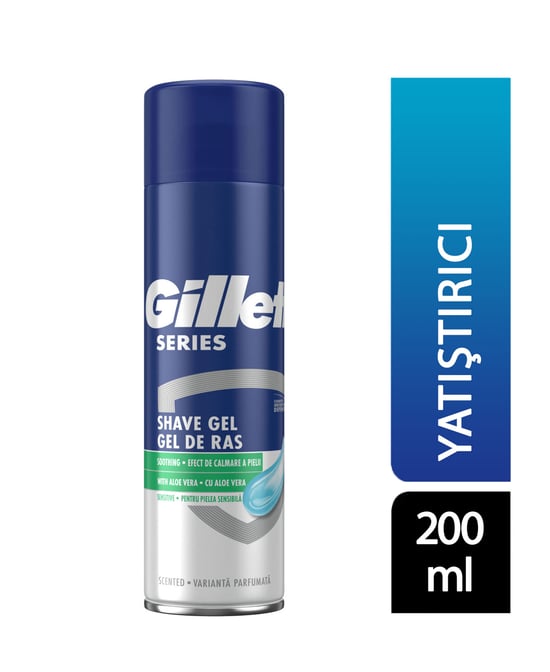 Gillette Series Traş Jeli 200 ml Yatıştırıcı