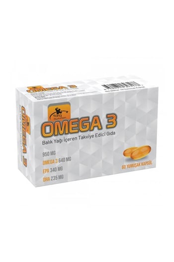 Torq Nutrition Omega - 3 60 Yumuşak Kapsül