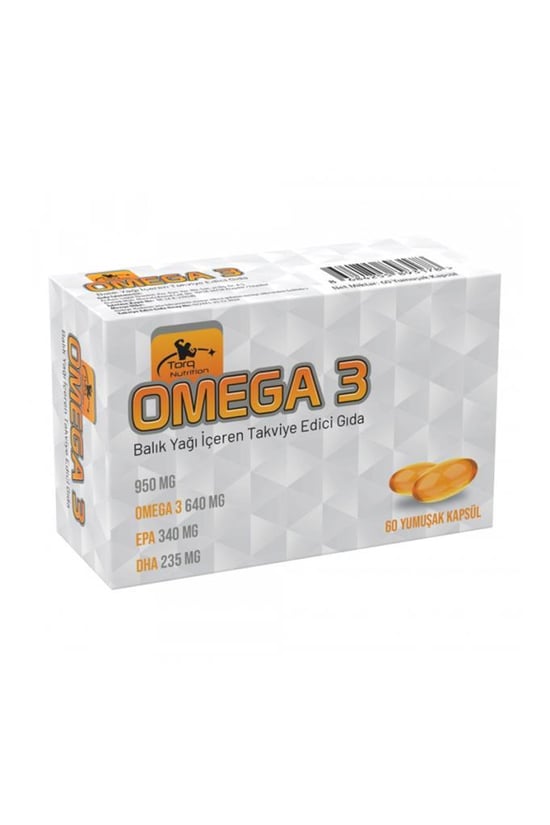 Torq Nutrition Omega - 3 60 Yumuşak Kapsül