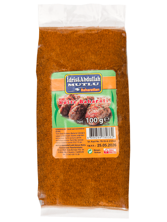 Mutlu Baharat Köfte Baharatı 100 Gr