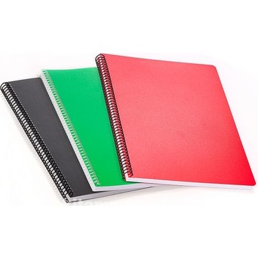 Attack A4 Spiralli 72 Yaprak Kareli Defter 12'li