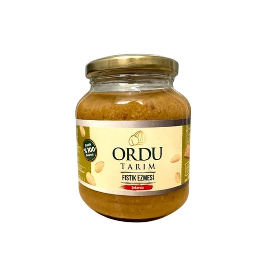 Ordu Tarım Şekersiz (%100) Fıstık Ezmesi 300g 