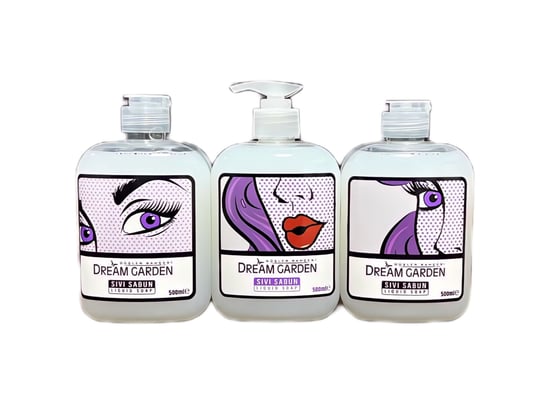 DREAM GARDEN SIVI SABUN 3'LÜ (500 ML*3 : 1500 ML)