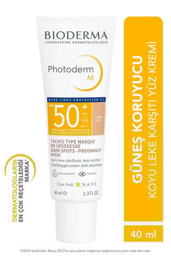 Bioderma Photoderm Renkli Güneş Kremi SPF 50+  40 ml