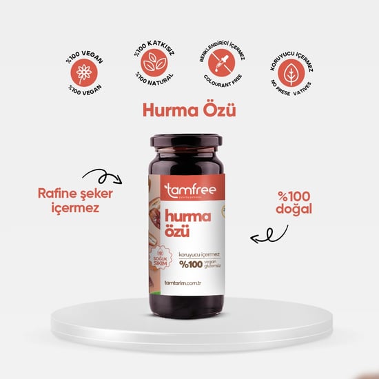 Tam Tarım Tam Free Hurma Özü	315 GR