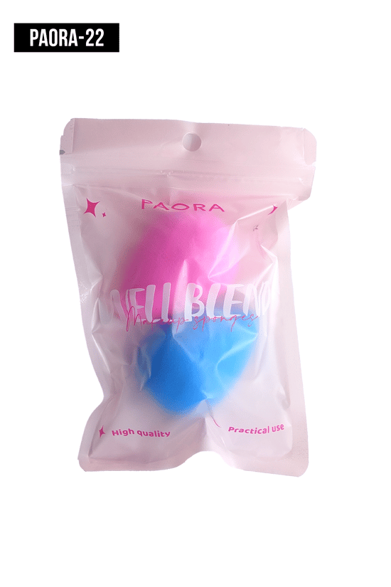 İthal Aksesuar Renkli 6'Lı Makyaj Süngeri