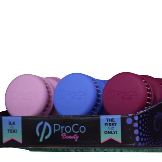 ProCo Beauty Makaron Saç Fırçası Orman Meyveleri Serisi - Lila, Mürdüm, Mavi